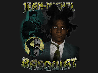 Bootleg Basquiat apparel artist design graphic design