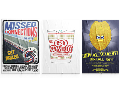 Go! Comedy Show Posters