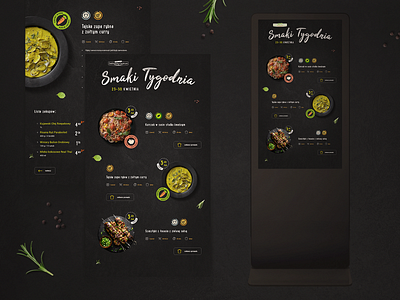 Food UI - Touchscreen Kiosk animation chalk board cook cook book cookbook cooking food food app foodie meal motion recipe shop shopping tasty touch screen ui ui ux ux ux design