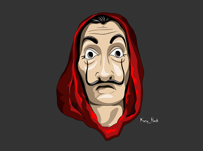 Dali mask adobe illustrator adobe photoshop art brand branding design graphic design illustration logo mask