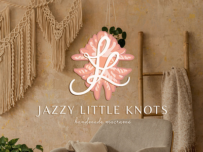 Jazzy Little Knots - Handmade Macramé artsy crafts feminine knots macrame pink