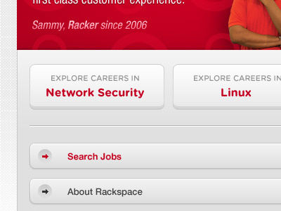 Rackspace - Technology Careers app ios mobile web ui ux