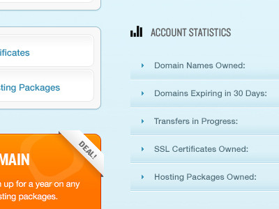 Account Statistics