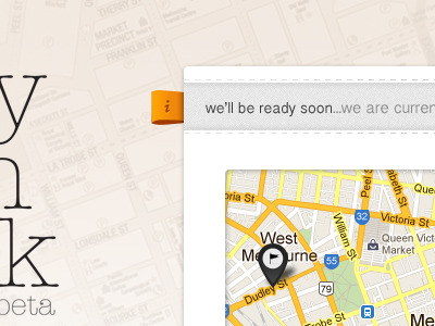 Tab fabric landing page map tab texture ui