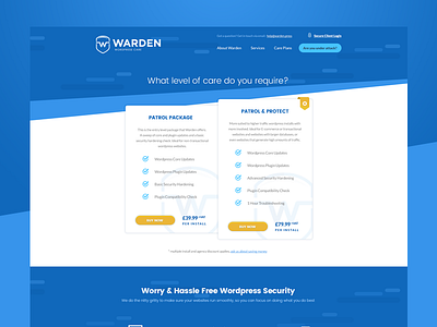 Wordpress Security by Warden