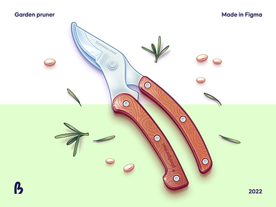 Garden pruner design figma game ui garden illustration illustrations numicor pruner vector