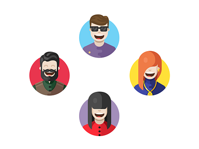 Productivity Characters character icon icons illustration illustrations man woman