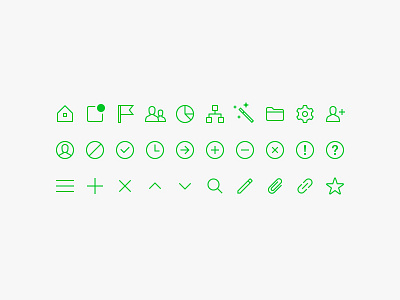 Web App UI – Icons app icon navigation ui user experience user interface ux web app