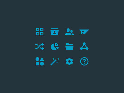 Web App UI – Icons