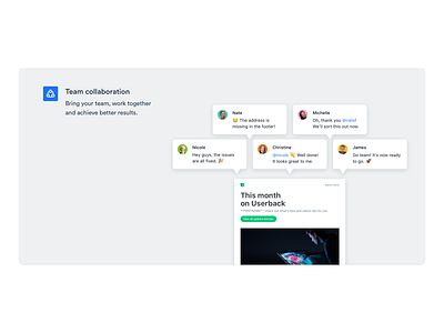 Email Marketing App – Feature: Team Collaboration app email marketing ui user experience user interface ux web app