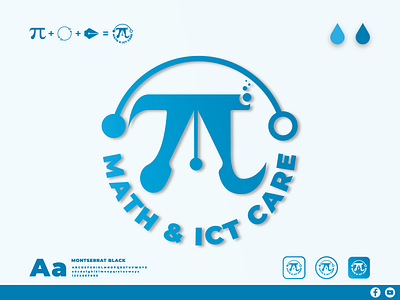 Math & ICT Care Logo 3d brand identity branding company design digital digitallogo graphic design icon ict ictlogo logo logobrand logodesign math modern modernlogo new newlogo top