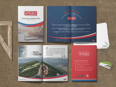 Company Profile for Bytelogic Technologies brand identity branding brochure brochure design company company profile companybrochure design corporate cover design digital digitallogo flyer graphic design illustration logo magazine profile typography vector