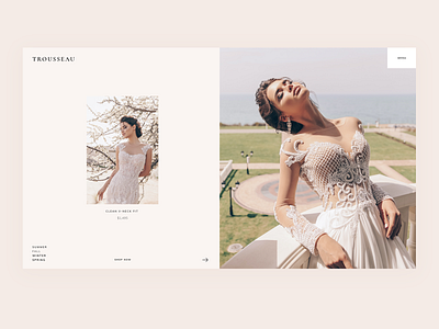 Trousseau - Bridal Shop WordPress Theme blog bridal clean design landing minimal modern shop slider store theme ui ux weddings wordpress