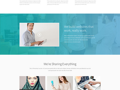 Hue WP Theme by Marina Pavlović for Qode Interactive on Dribbble