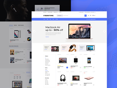 CyberStore clean cyberstore mikado themes modern shop technology theme wordpress