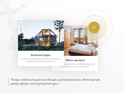 Kastell Property Theme architecture clean design modern property ui ux web