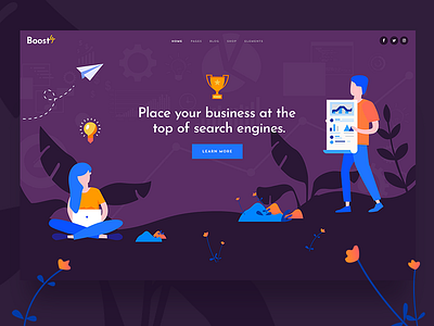 BoostUp - SEO Marketing Agency Theme