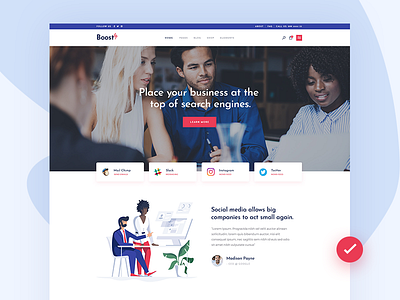 BoostUp - SEO Marketing Agency Theme