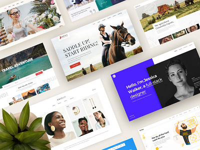 Bridge - The Best Selling Creative Theme🔥 agency branding bridge clean colorful creative design illustration landing landing page marketing modern seo shop theme ui ux web website mockup wordpress