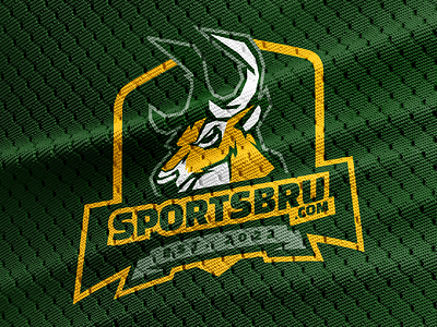 SportsBru brandin graphic design illustration