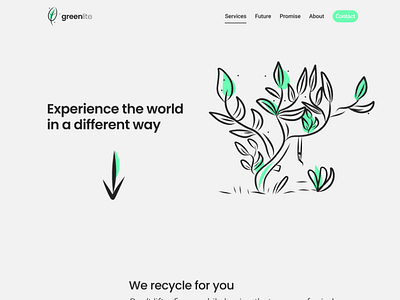 GreenLite Landing Page Design