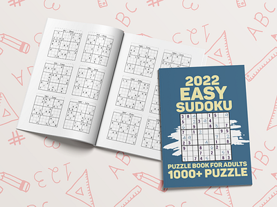 1000+ Easy Puzzles To Play Daily To Improve your Sudoku Skill. activity book big sudoku book book cover book cover design design graphic design illustration math fun math puzzle puzzle puzzle book sudoku book sudoku book design sudoku puzzle sudoku puzzle book