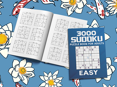 3000 Easy Sudoku Puzzle Book For Adults activity book big sudoku book book cover design graphic design kdp math math game math puzzle number game number puzzle puzzle puzzle book puzzle game puzzlebook sudoku sudoku book sudoku puzzle sudoku puzzles
