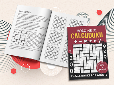 Calcudoku Puzzle Books For Adults Volume 01 activity book amazon big sudoku book calcudoku kdp kdp book design kdp interior kendoku kenken math game math logic mathdoku puzzle puzzle game sudoku sudoku book sudoku game sudoku puzzle sudoku puzzles