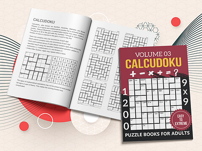 Calcudoku Puzzle Books For Adults Volume 03 activity book big sudoku book design graphic design japanese game japanese puzzle kendoku kenken math math logic game math puzzle mathdoku number puzzle puzzle puzzle game sudoku sudoku book sudoku game sudoku puzzle