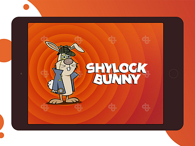 Shylock Bunny digital painting game ipad app