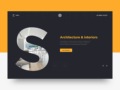 Sketch Design homepage design html 5 interaction design ui deisgn ux design web design