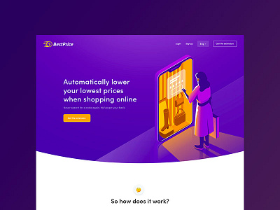 Best Price Landing Page