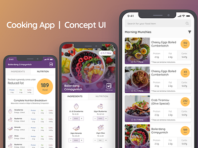 Cooking App | Concept UI