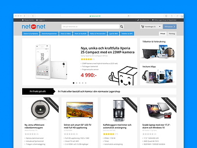 NetOnNet (E-commerce) e commerce netonnet norway sweden website
