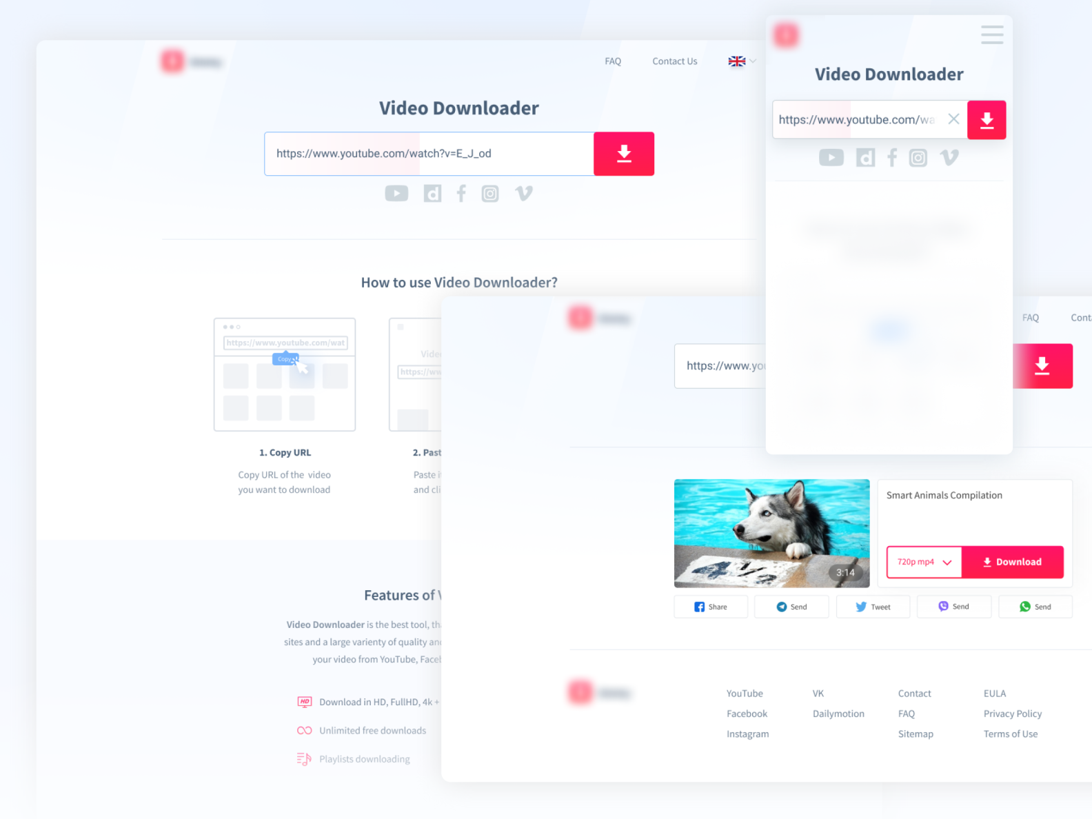 Video Downloader by Vlad Chentsov on Dribbble