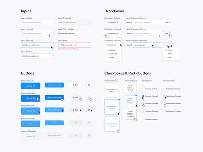 The Design System for the Job Search Marketplace