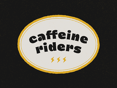 Caffeine Riders barista black breakfast chemex coffee espresso latte morning mug phrase quote rays ride ristretto roasted speed travel trip typography volturno