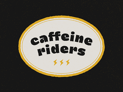 Caffeine Riders barista black breakfast chemex coffee espresso latte morning mug phrase quote rays ride ristretto roasted speed travel trip typography volturno