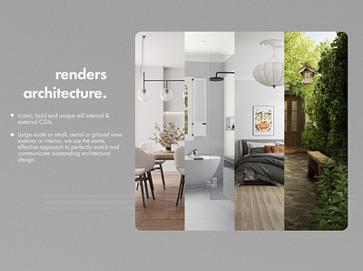 Renders - Architecture 3d architecture archviz branding design graphic design illustration logo render typography