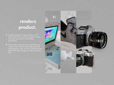 Renders - Product 3d branding design graphic design illustration product product design ui visuals