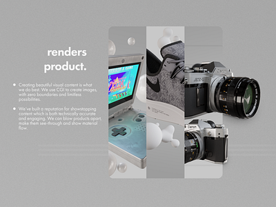 Renders - Product