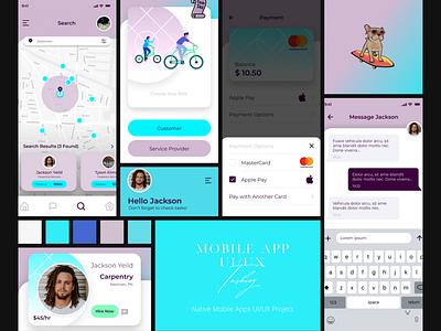 Edge Case - Errands & Services App UI/UX Design