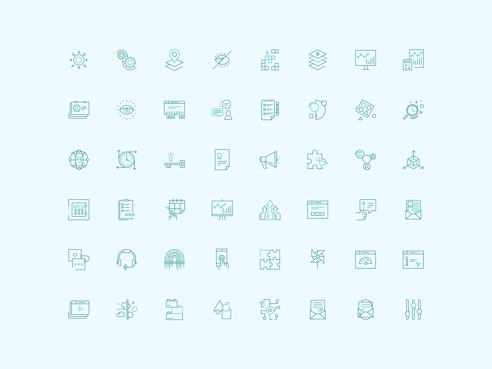 Icon set design