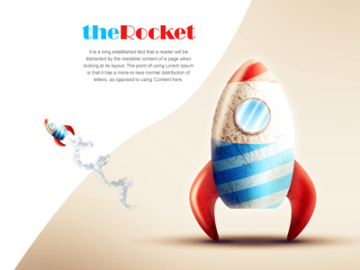 theRocket icon launch rocket