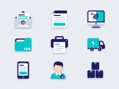 Icons  for Warehouse management