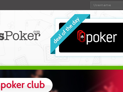 Poker Site Design