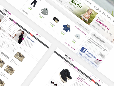 Childsplay Redesign ecommerce iphone minimal minimalism minimalistic ui ux