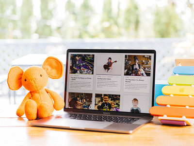 Children's Cancer Association Website Redesign