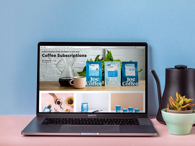 Joe Coffee Company Redesign ecommerce web