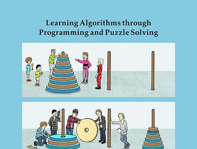 (EPUB)-Learning Algorithms Through Programming and Puzzle Solvin app book books branding design download ebook illustration logo ui